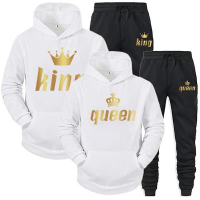 China High Quality Polyester/Cotton TaoYan Sweatsuit 2 Pieces Set Women Clothing Couples Matching Outfits For Men for sale