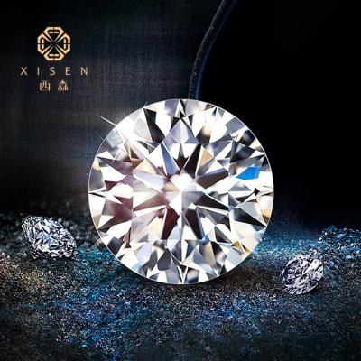 China Jewelry Earrings Necklace Rings Hot Sale Small Size 2.7mm Series Loose Diamond Top Quality Polished Cut Lab Grown Diamond 1ct CVD HPHT Cost for sale