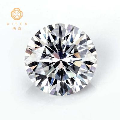 China Jewelry Earrings Necklace Rings Wholesale CVD Diamonds 0.01-2 Carat Developed Lab Diamond Synthetic Vvs Loose Diamonds for sale