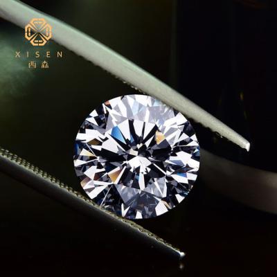 China Jewelry Earrings Necklace Rings Wholesale 0.3-3 CVD Carat White Synthetic Diamond Price From Diamond Lab Diamond Buyers Polish for sale