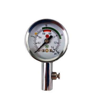 China Customized stainless steel case Beco basketball soccer ball pressure gauge air pressure gauge logo factory direct for sale