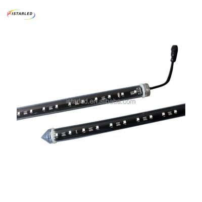 China LANDSCAPE 3D DMX 512 led meteor tube lighting RGB festival wedding outdoor holiday decorative street D30 led meteor tube for sale