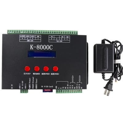 China lededit k-8000c sd card 8000pixels rgb rgbw sd card led controller max 8000pixels for sale