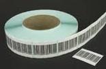 China Sicherheits-Barcode EAS Rf-Aufkleber ultra dünne gerollte 30mm x 33mm 8.2MHz zu verkaufen