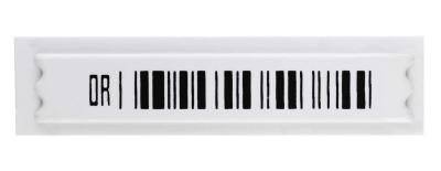 China Die Barcode-Kennzeichnung Stärke des Polystyrens 0.35mm, Geschäfts-Sicherheit EAS beschriftet Umbau zu verkaufen