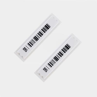 China 58KHz Round PVC Anti Theft Label with DR Barcode for Container Protection for sale