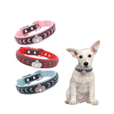 China Stocked Good Quality Luxury MAHOO Dog Leash Set Pet Collar for sale