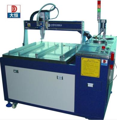 China Individuell angepasster Dreiachs-Arbeitsbereich 700 X 700 X 100 mm Epoxidharz-Kleimmischer und -Dispenser zu verkaufen