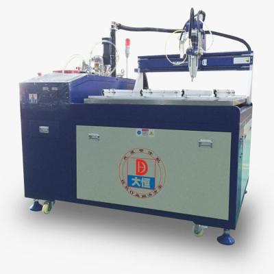 China Automatische Epoxidharz-Gießmaschine mit dreiachsiger Arbeitsfläche 700 x 700 x 80 mm zu verkaufen