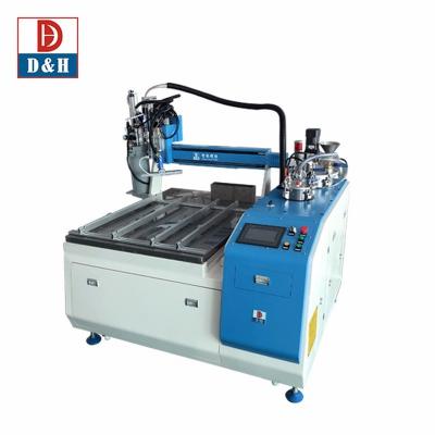 China 600x400x100mm Daheng PGB-810 ab Two Parts Glue Machine with Gear Pump Screw Pump for sale