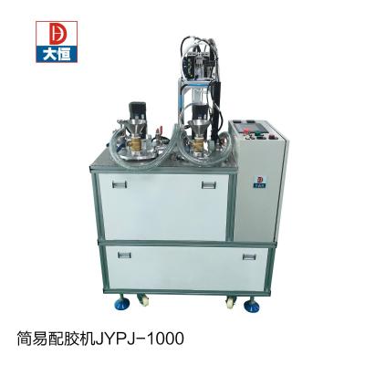 China PU Glue Ratio Semi Auto Glue Dispenser With Glue Gun Pjl-1000 Economic for sale