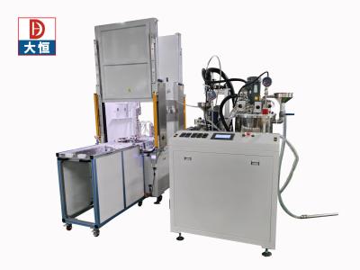 China Glue Dispensing Machine For Epoxy Resin And Hardener Dispensing Under Vacuum Chamber zu verkaufen