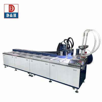 China Máquina automática de colocação de resina epoxi Máquina automática de distribuição de epoxi AB Máquina de colocação de dois componentes Dispensador de misturador de epoxi à venda