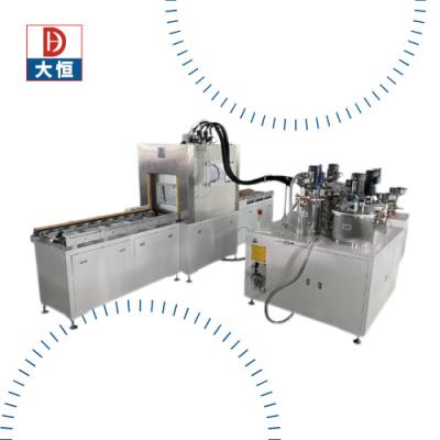 Cina Epoxy Potting Under Vacuum Chamber Machine AB Fluidi PU Silici Dispensing Inline 2K Smart Dosing System in vendita