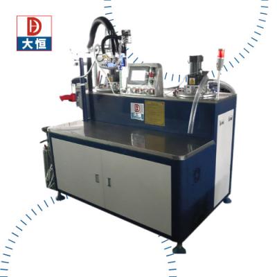 China Método de mezcla dinámica / estática Máquina de mezcla de pegamento semi-automática Ab con volumen de tanque de 25L en venta