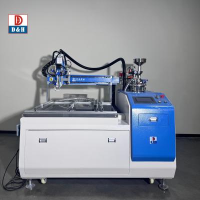 China Automatische Klebe-Tapfen-Disponierer-Maschine Zwei-Komponenten-Epoxyklebe-Disponier-Roboter-Maschine zu verkaufen