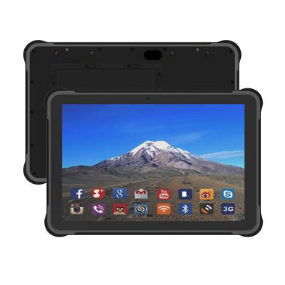 China Factory Wholesale Waterproof IP65 10.1 Inch Rugged Tablet Windows Waterproof With NFC 1D 2D Barcode Scanner Sunlight Q10p Readable for sale