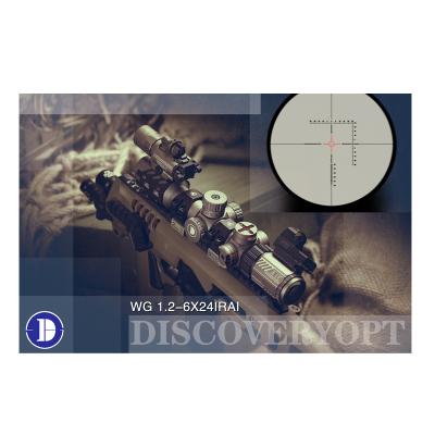 China Discovery Sports Compact GT 1.2-6X24IRAI, 30mm, Scope Miras Telescopicas Para Rifles GT 1.2-6X24IRAI for sale