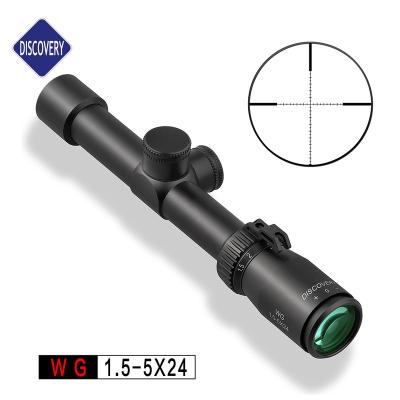 China 2020 New Discovery Pneumatic Gun Hunting Scope GT 1.5-5X24 Second Focal Plane For PCP Pneumatic Gun GT 1.5-5X24 for sale