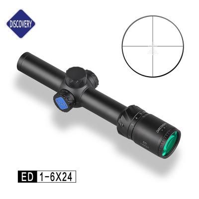 China Discovery Optics ED 1-6X24IR Short Range Hunting Riflescope with Clear Image for Hunting and Shooting ED 1-6X24IR for sale