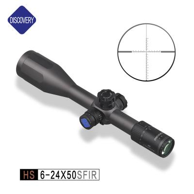 China OEM Discovery Optics HS 6-24X50SFIR Pneumatic Gun Hunting Tactical Scope 30mm Tube Scope For Outdoor Rifle Sight HS 6-24X50SFIR FFP for sale