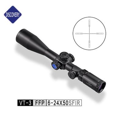 China Discovery Riflescope VT-3 6-24X50SFIR FFP HK Reticle Scope 30mm Tube Diameter For PCP Air Gun VT-3 6-24X50SFIR FFP for sale