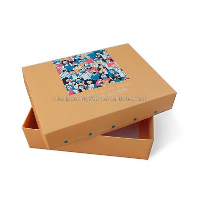 China Othes Tiandi Lid Box Manufacturers Customize White Tiandi Lid Cardboard Food Gift Box for sale