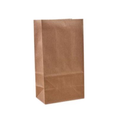 China Factory Wholesale Recyclable Bakery Food Packaging Custom Kraft Paper Bags for sale