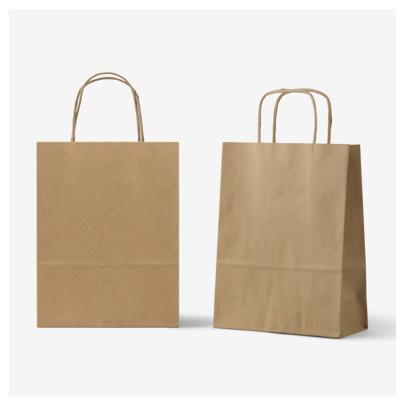 China Factory Wholesale Recyclable Bakery Food Packaging Custom Kraft Paper Bags for sale