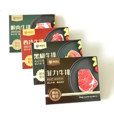 China Biodegradable Factory Direct Custom Steak Packaging Box for sale