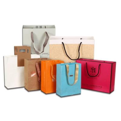 China High quality custom made snow gift craft friendly/foldable/customized fancy paper bag with logo for sale