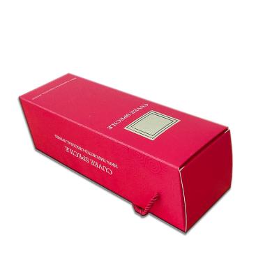 China Custom Luxury Recycled Red Wine Box 2/3/6 Shipping Paper Cardboard Wine Box Beer Glass Cardboard Gift Packaging Bottle Materials for sale