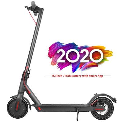 China 2020 version 2 unisex wheel 7.8ah 36v european foldable adult scooter electric scooter for sale