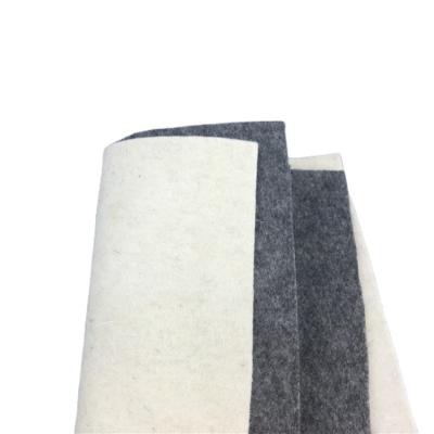 China Large Breathable Factory Wholesale Industrial Oil Absorbent 100% German 2mm Thick Wool Felt Pressed for sale