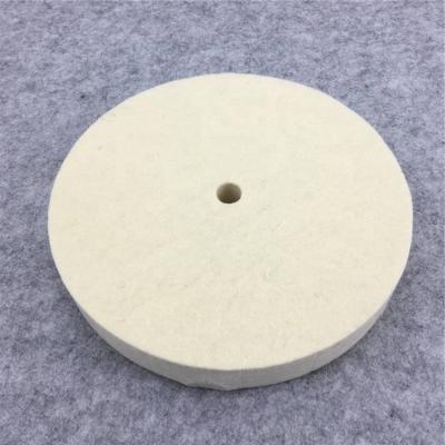 China China factory 1cm thickness 100% nonwoven fabric polishing wool felt pad 10s40 polishing glass polishing wheel for sale