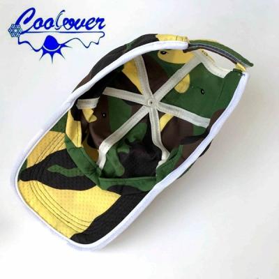 China COMMON splinters rush to buy 2018 new hot wholesale camouflage PVA sunscreen fashion cooling baseball cap for sale