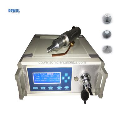 China Portable Ultrasonic Plastic Spot Welder DW-WD30-800 DOWELLSONIC Ultrasonic Plastic Welder Ultrasonic Spot Riviting Machinery for Industrial Car for sale