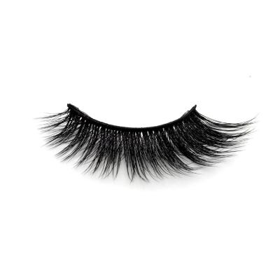 China Wholesale Natural Soft 3d False Mink Eyelashes Create Your Own Brand for sale