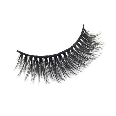 China 5Pair False Mink Hair Eyelashes Natural False Eyelashes Natural Soft Thick Volume Lashes Artificial Eyelashes Extensions for sale