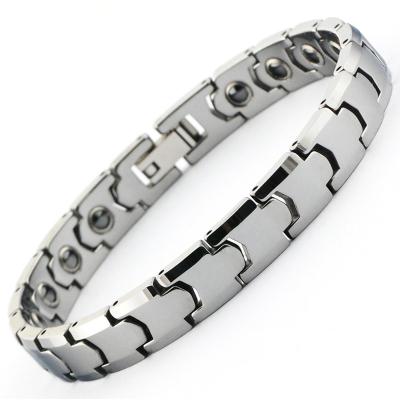 China TUNGSTEN Energinox Health Benefits Large Tungsten Bracelet Germanium for sale