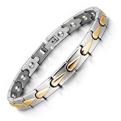 China Energinox 99.99 SGS Titanium Healthy Sports Bracelet Germanium Titanium Energy Bracelet for sale