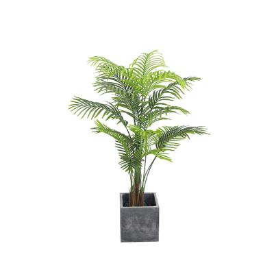 China China Supplier Contemporary Small Artificial Palm Tree Plants Fake Palm Tree Bonsai For Party Market Home Decoration for sale