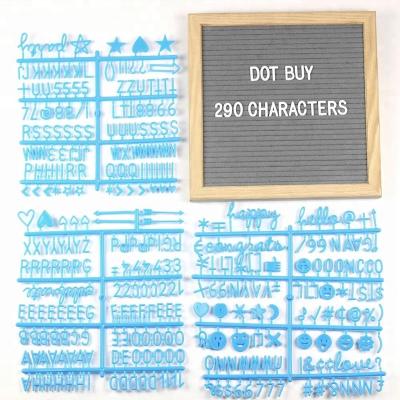 China Hot Sale US Diy Letter Board Words and Celebratoon Package for Changeable Felt Letter Boards for sale