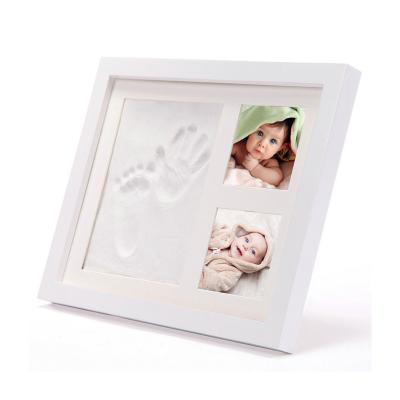 China Eco-Freindly Newborn Baby Photo Frame Personalized Wooden Wall Decoration Colorful DB Bubble Bag + Cardboard Eco-freindly Custom Figures for sale