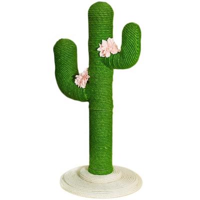 China Large Viable Sized Cat Tree Cactus Toy For Climbing, Playing, Scratching, And Relaxing for sale