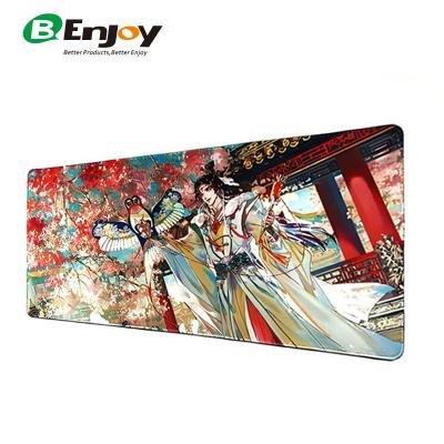 China 100% Eco-Friendly Custom Design Print Quality Durable XXL Non Slip Premium Thick Extended Waterproof Office Gaming Desk Pad Large Mat for sale