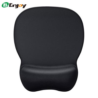 China Anti Slip Silicone Bottom Customized Logo Ergonomic Mouse Pad With Wrist Support Gel Mouse Pad With Wrist Rest for sale