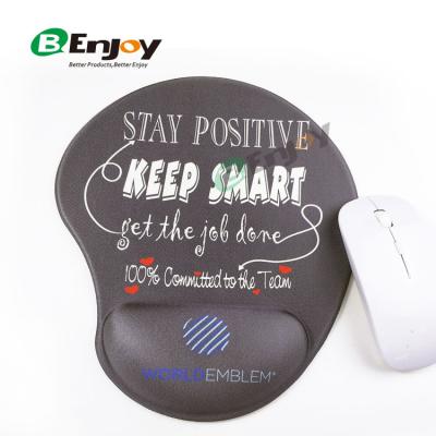 China Anti Slip Silicone PU Silicone Gel Wrist Rest Bottom Non Slip Bottom Mouse Pad With Custom Printing for sale