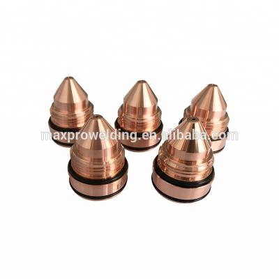 China Imported ESAB PT36 Plasma Cutting Copper Nozzle 0558006023 for sale