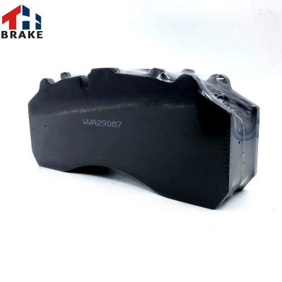 China Metal Car Parts Supplier Semi Auto Heavy Truck WVA 29087 Brake Pads For MAN 75 85 Car Mercedes Benz Daf CF 65 for sale